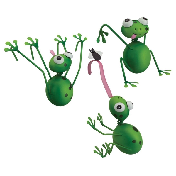 5.5" Pot Hugger Frog Décor (Set of 3)