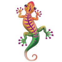 Regal Art & Gift 24" Stripe Magenta Gecko Decor