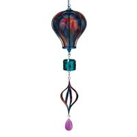Regal Art & Gift 33" Multi Swirl Spinner Balloon Solar Lantern 
