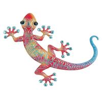 Regal Art & Gift 11" Swirl Red Gecko Wall Decor