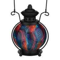 Regal Art & Gift 14.5" Multicolor Swirl LED Light Lantern 