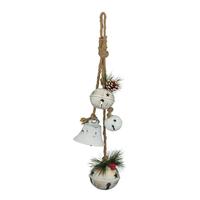 Regal Art & Gift 9" Antique White Bells Ornament 