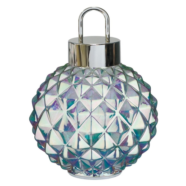 12" LED Diamond Pearl Ornament Decor 