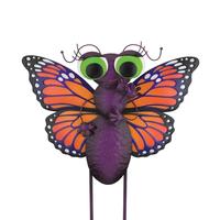 Regal Art & Gift 28" Hand Painted Butterfly Garden Stake 