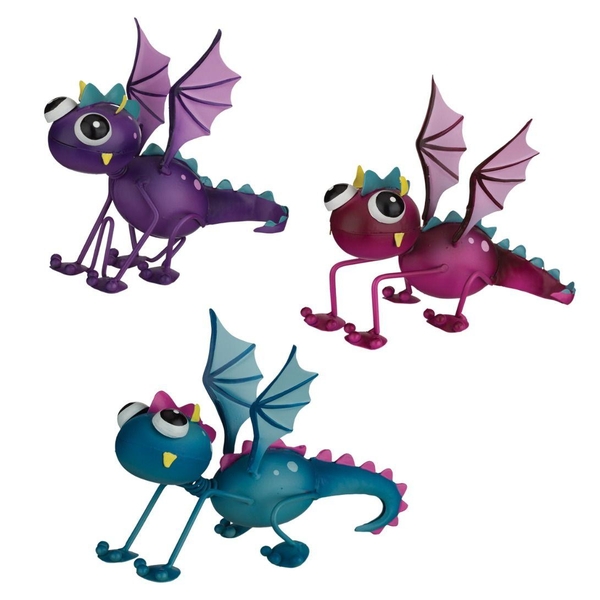 5.5" Mini Dragon Decor (Set of 3)