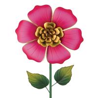 Regal Art & Gift 12.75" Pink Flower Regal Art & Gift Spinner Stake 