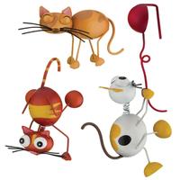Regal Art & Gift 4.25" Pot Hugger Cat Décor (Set of 3)