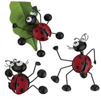 Regal Art & Gift 4" Pot Hugger Ladybug Décor (Set of 3)