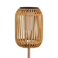 Regal Art & Gift 30.75" Wicker Cylinder Solar Stake 