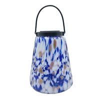 Regal Art & Gift 9" Multicolor Murano Solar Lantern 