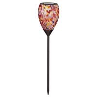 Regal Art & Gift 20" Murano Multicolor Solar Stake 