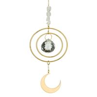 Regal Art & Gift 2.75" Bronze Celestial Crescent Ornament 