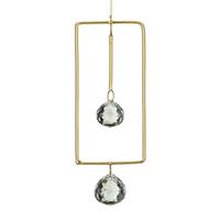 Regal Art & Gift 2.5" Bronze Celestial Trapeze Ornament 
