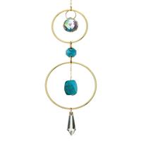 Regal Art & Gift 2.75" Bronze Healing Turquoise Ornament 