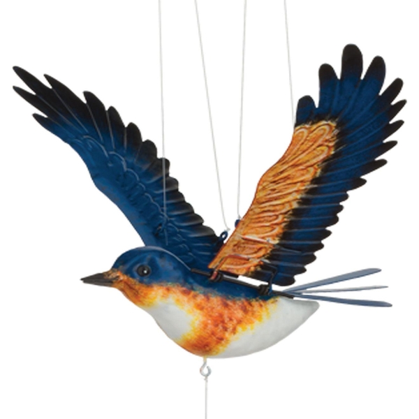 17" Flying Blue Bird Mobile
