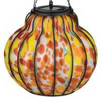 Regal Art & Gift 17" Multicolor Murano Solar Lantern LG 