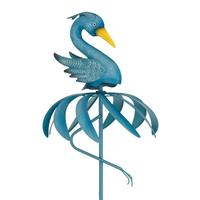 Regal Art & Gift 39.25" Textured Bird Heron Regal Art & Gift Spinner Stake 