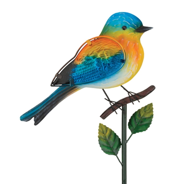36" Songbird Blue Bird Garden Stake 
