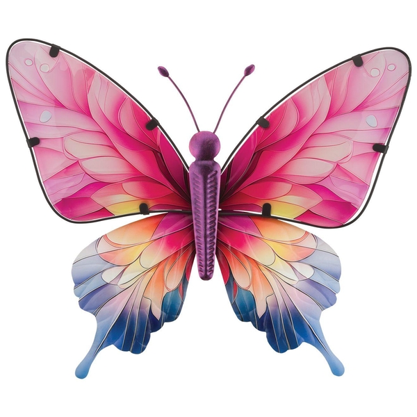 18" Spectra Butterfly Wall Décor