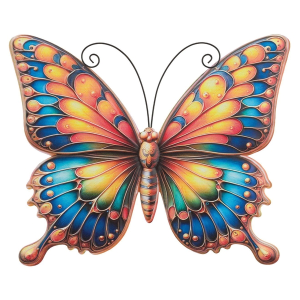 20" Sunrise Butterfly Wall Décor