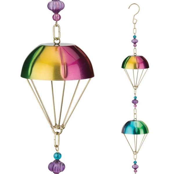 43" Metal/Acrylic Parachute Ornament 
