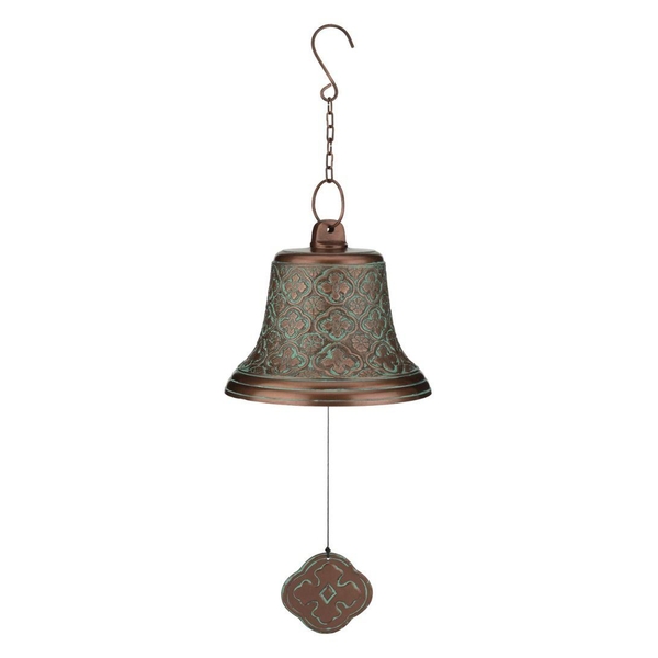 9.75" Copper Patina Wind Bell