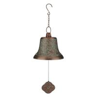 View 9.75" Copper Patina Wind Bell
