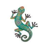 Regal Art & Gift 18" Maha Seafoam Gecko Decor