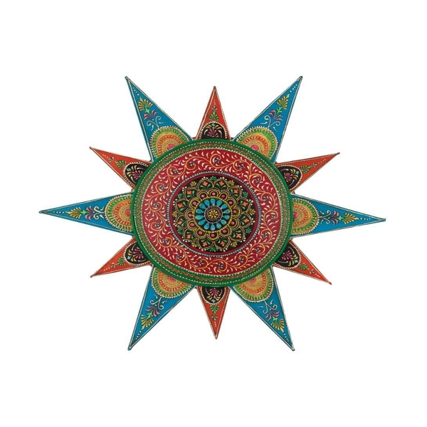 20.5" Rainbow Sun Wall Décor