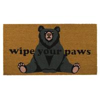 Regal Art & Gift 18" x 30" Coir Bear Doormat 