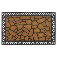 Regal Art & Gift 24" x 36" Coir Cobblestone Doormat 