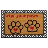 Regal Art & Gift 24" x 36" Coir Paws Doormat 