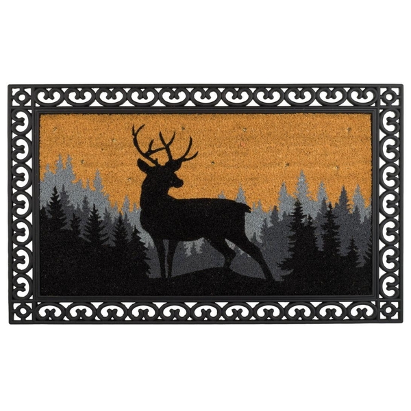 24" x 36" Coir Deer Doormat LED 