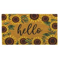Regal Art & Gift 18" x 30" Sunflower Doormat Coir 