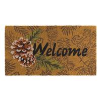 View 18" x 30" Coir Pinecone Doormat 