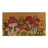 View 18" x 30" Coir Mushroom Doormat 