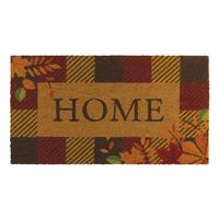 View 18" x 30" Coir Plaid Doormat 