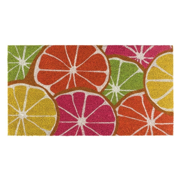 18" x 30" Citrus Doormat Coir 
