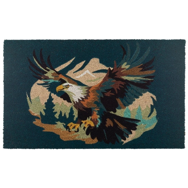 18" x 30" Coir Eagle Doormat 