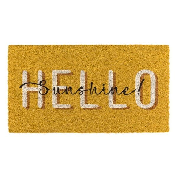 18" x 30" Sunshine Doormat Coir 