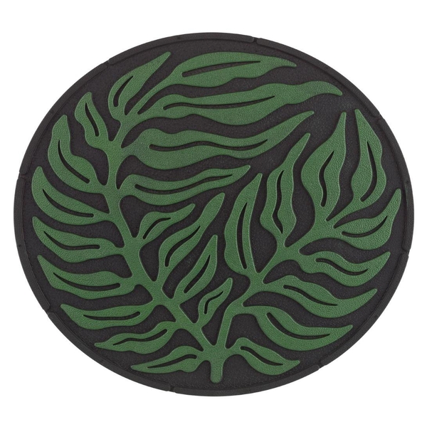 12" Green Fern Stepping Stone