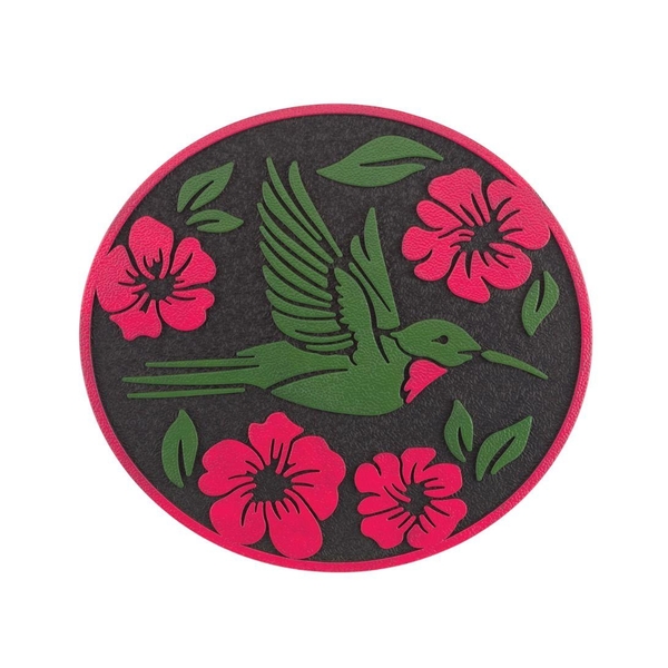 12" Green Hummingbird Stepping Stone
