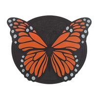 Regal Art & Gift 13.5" Orange Monarch Stepping Stone