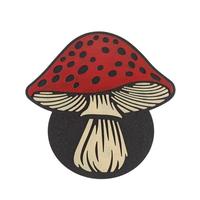Regal Art & Gift 12.75" Red Mushroom Stepping Stone
