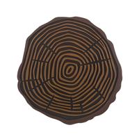 Regal Art & Gift 13.25" Tree Rings Stepping Stone
