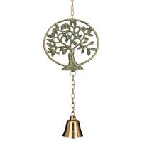 View 27.5" Tree of Life Cast Garden Bell