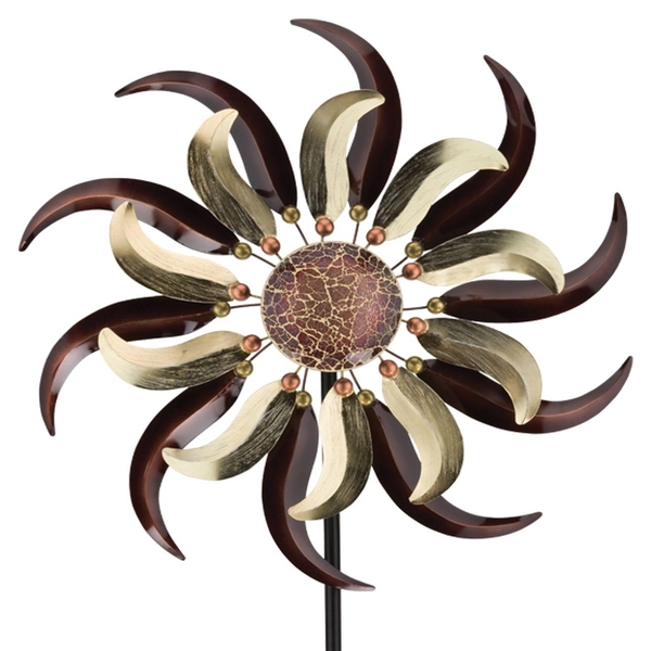 32" Burgundy Mosaic Wind Spinner