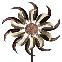 Regal Art & Gift 32" Burgundy Mosaic Wind Spinner