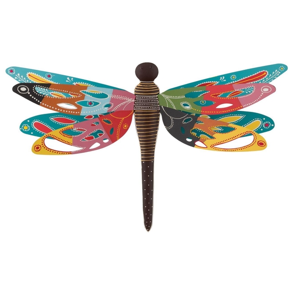19" Large Cirque Dragonfly Wall Décor