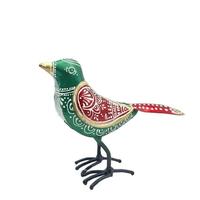 Regal Art & Gift 6.5" Green Henna Bird Decor